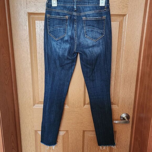 Driftwood Jackie Women's Embroidered Skinny Jeans Size 25 Distressed Classic Fit - Picture 13 of 16
